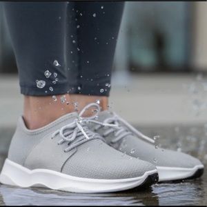Waterproof breathable vegan everyday sneaker. Super comfy. Brand new!!